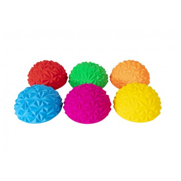 Набор полусфер для баланса Dittmann Balance hedgehog New Design, 6 шт разных цветов